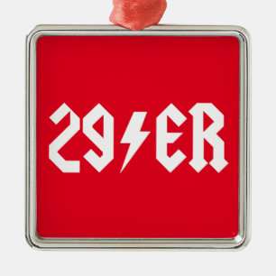 29er metal tree decoration