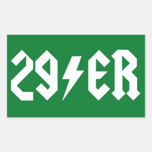 29er rectangular sticker