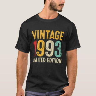 29th Birthday Gift 29 Years Old Vintage 1993 T-Shirt