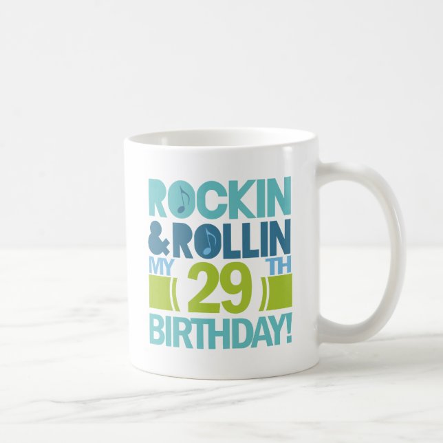 29th Birthday Gift Ideas Coffee Mug (Right)