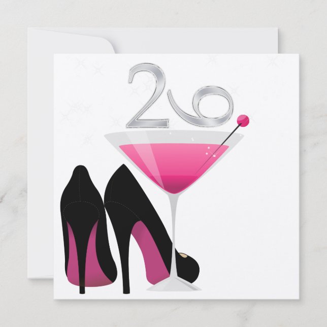 29th Birthday Party Invitation by SRF (Front)