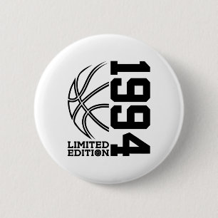 29th Birthday Sketll Limited Edition 1994  6 Cm Round Badge