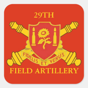 29TH FIELD ARTILLERY STICKERS
