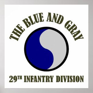 29th Infantry Division Poster