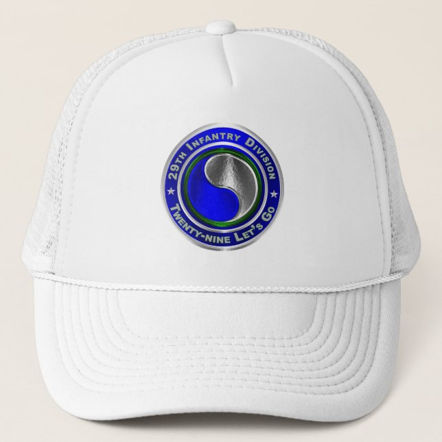 29th Infantry Division  Trucker Hat (Front)