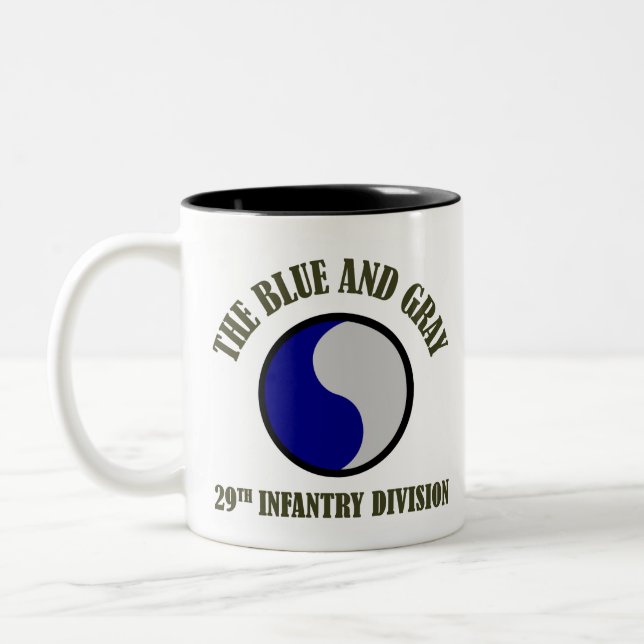 29th Infantry Division Two-Tone Coffee Mug (Left)