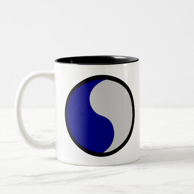 29th Infantry Division Two-Tone Coffee Mug (Left)