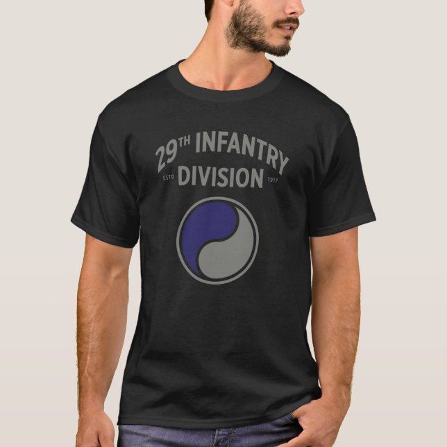29th Infantry Division United States Military T-Shirt (Front)