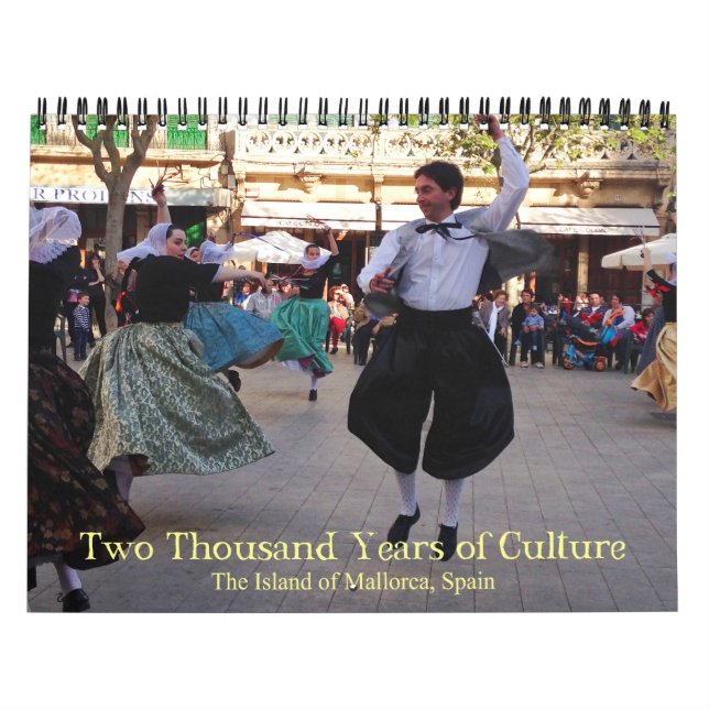 2,000 Years of Culture Mallorca Spain Calendar (Cover)