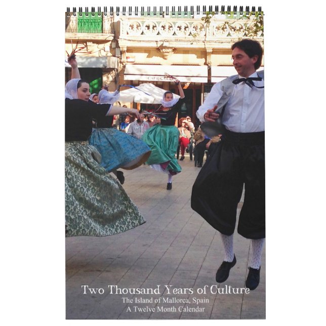 2,000 Years of Culture Mallorca Spain Calendar (Cover)