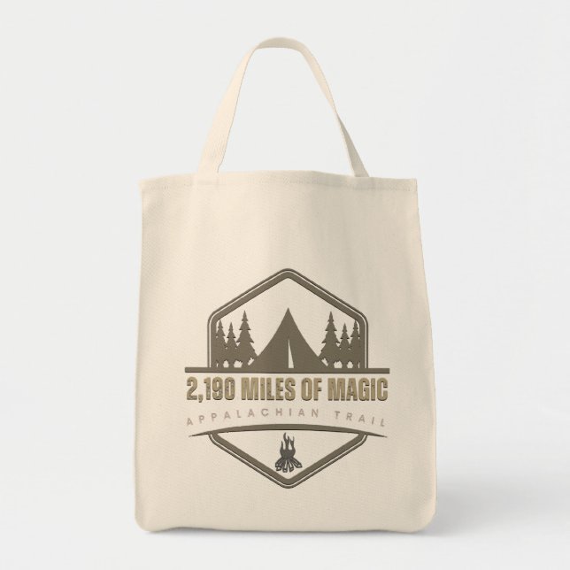2,190 Miles of Magic – Appalachian Trail Tote Bag (Front)