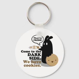 2 1/4" Come To The Dark Side. Key Chain