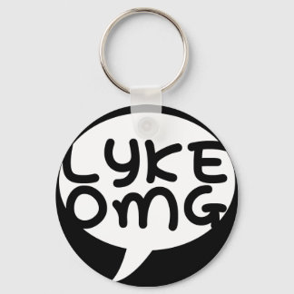 2 1/4" LYKE OMG Key Chain