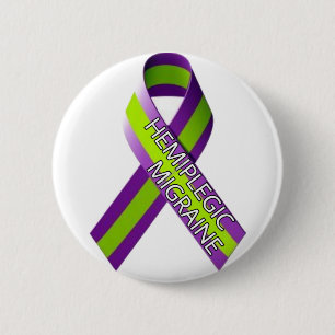 2.25" Badge - Hemiplegic Migraine 