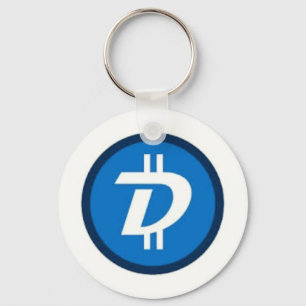 2.25" Basic Button Digibyte Keychain