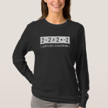 2-2×2-2 Confused Screaming Subtract Multiply Funny T-Shirt<br><div class="desc">2-2×2-2 Confused Screaming Subtract Multiply Funny Math Tee</div>