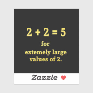 2 + 2 = 5 Funny Math Joke