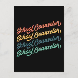 2/2- Back To School Vintage School Counsellors Postcard