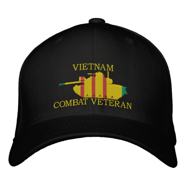 2/34th Armour M48 Combat Vet Embroidered Hat (Front)