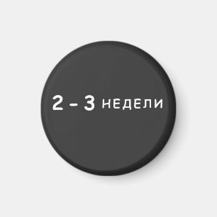 2-3 weeks, Arestovich meme Magnet