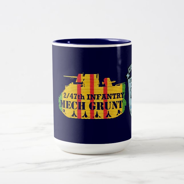 2/47th Inf. Mech Grunt VSR Track Mug (Center)