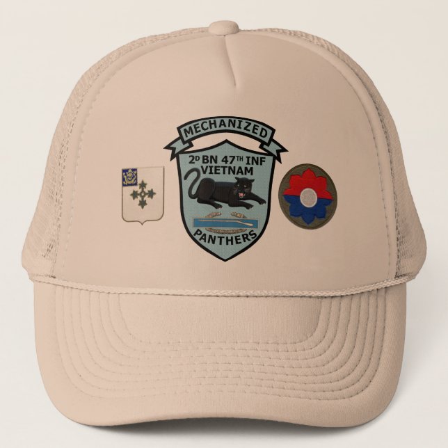 2/47th Infantry New Panthers Patch Cap (Front)