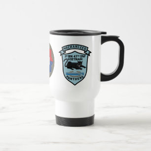 2/47th Infantry Panther Patches & Octofoil Mug