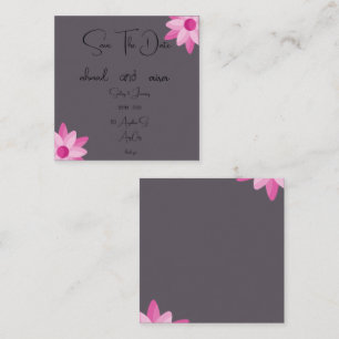 2.5" x 2.5" Enclosure Card - Elegant Customisable 