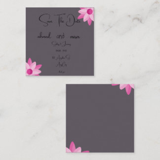 2.5" x 2.5" Enclosure Card - Elegant Customisable