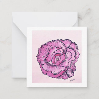 2.5" x 2.5" Flat Note Card