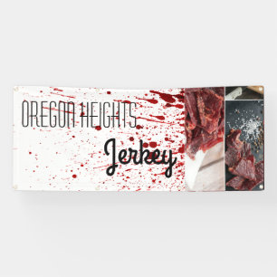 2.5'x6' Business Announcement Blood Splatter Vampi Banner