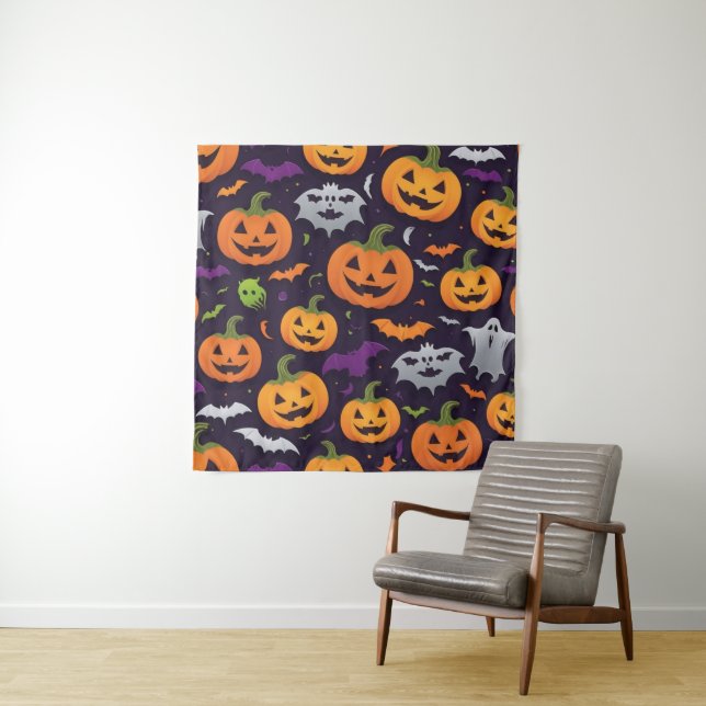 2,624.6 Pounds Pumpkin Tapestry (In Situ)