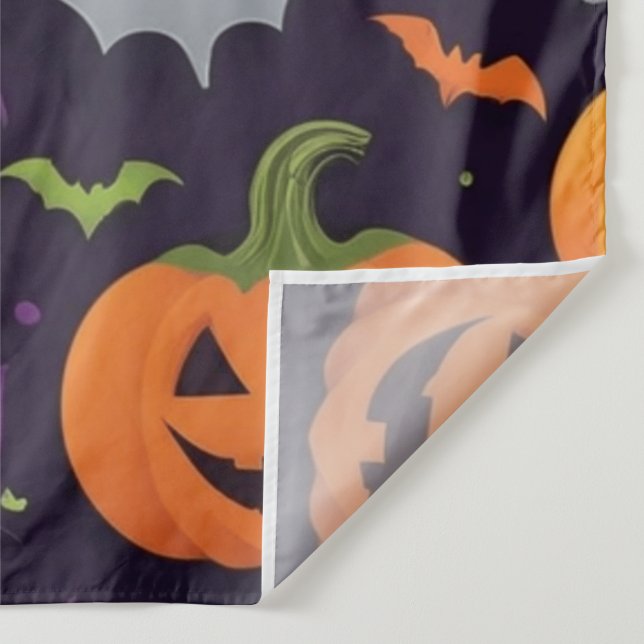 2,624.6 Pounds Pumpkin Tapestry (Detail)