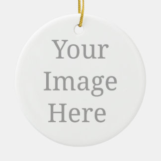 2.87" diameter ceramic tree decoration