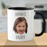 2 Baby Kids Face Photo (Front & Back) For Dad Mug<br><div class="desc">The background needs to be transparent. Make sure the photo is cropped tightly to the object/face. If you have any problem cropping your photo, i can do it for you. Before placing an order, you have to send your photo to my message or email at ayokholid@gmail.com, and i will send...</div>