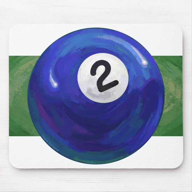 2 Ball Mouse Mat (Front)