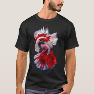 2 Beautiful Red Guppy fish Fancy Guppies Thai figh T-Shirt