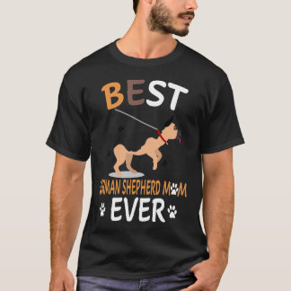 2 Best German Shepherd Mum Ever T-Shirt