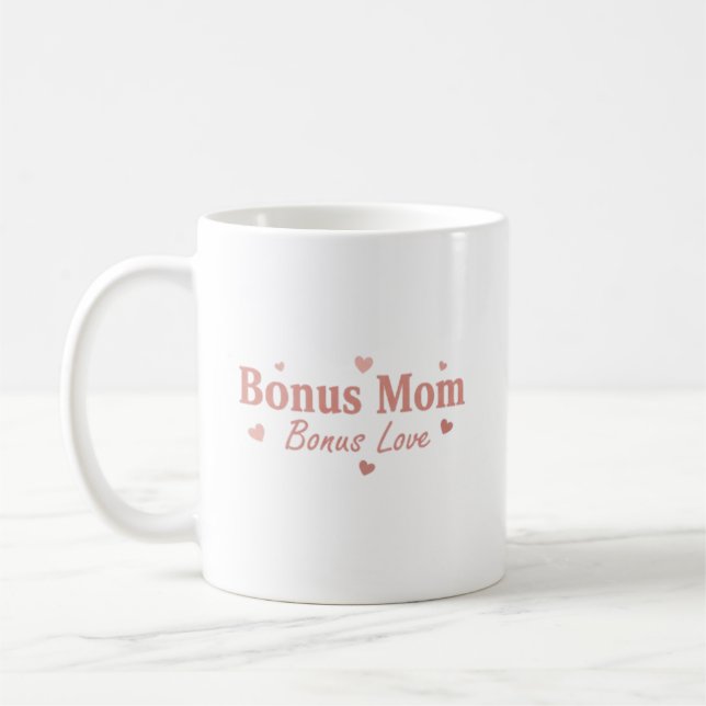 2-Boho Mum Heart Typography Mug | Ceramic Coffee C (Left)