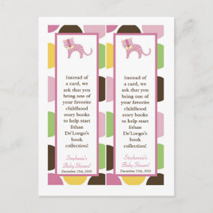 2 Book Marks Jungle Queen Tiger Safari Zoo Animal Invitation Postcard