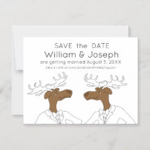 2 Bucks, The Moose - Save the Date Magnet