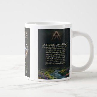 2 Chronicles 7:14-16 and Isaiah 48:9-13 KJV Mug