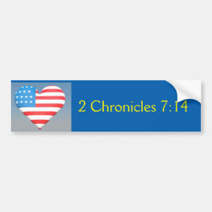 2 Chronicles 7:14 Bumper Sticker