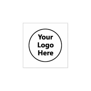 2 cm / 0.79" Image Create Your Own Logo Stamper Rubber Stamp