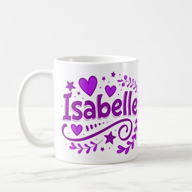 2 Color Isabelle 1 Coffee Mug (Left)