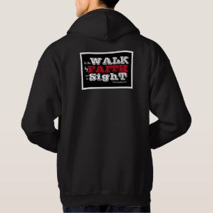 2 Corinth 5:7 Walk By Faith Not By Sight Christian Hoodie