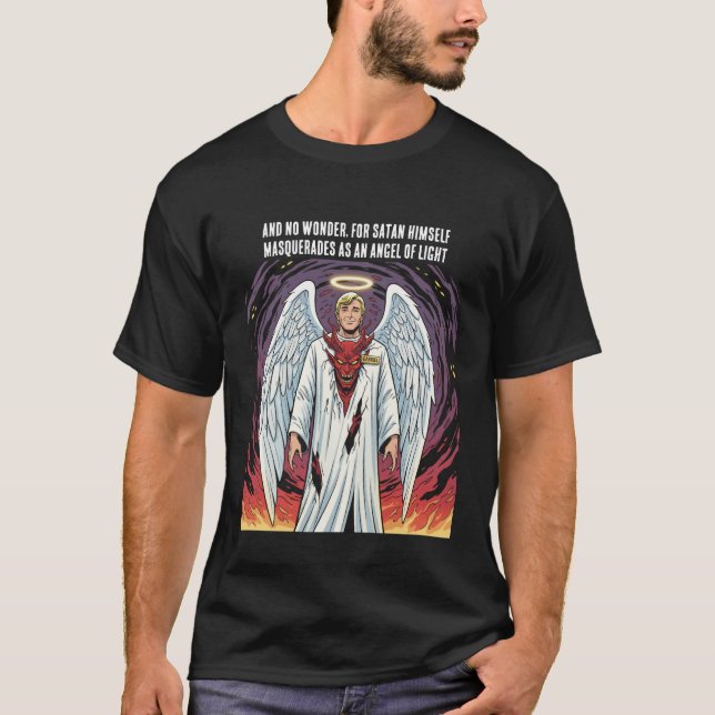 2 Corinthians 11:14 T-Shirt (Front)