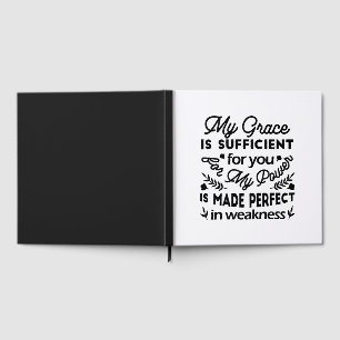 2 Corinthians 12:9 – My Grace Is Sufficient Art Guest Book