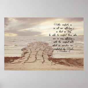 2 Corinthians 1:4 Poster