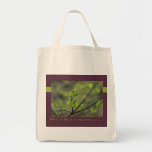 2 Corinthians 5:17 Behold all things are made new Tote Bag